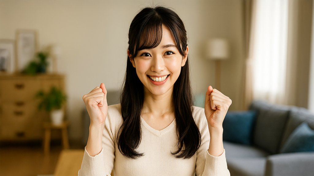 誰でもスマホで申し込んだ女性