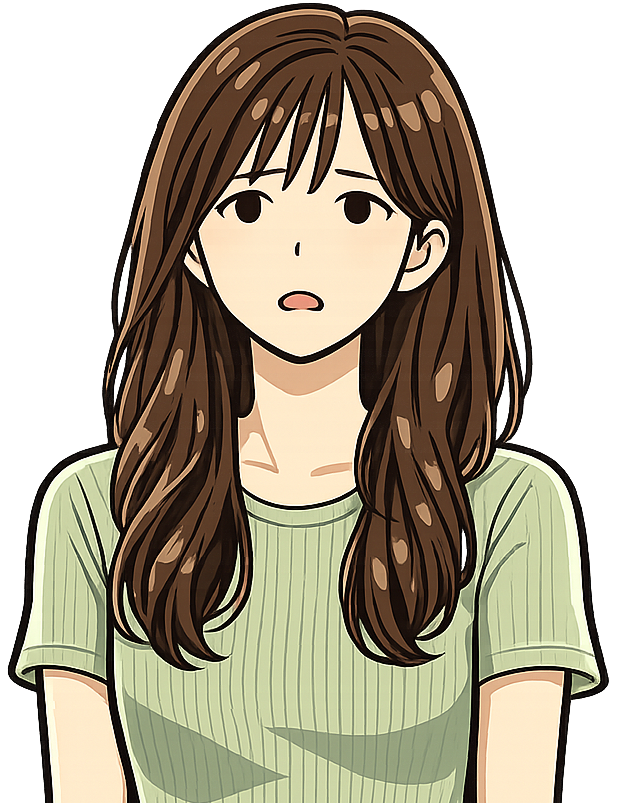 審査落ちで呆然としている人